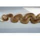 Clip in pás z pravých vlasů 43cm vlnitý – světlý melír