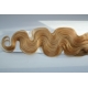 Clip in pás z pravých vlasů 63cm vlnitý – přírodní / světlejší blond