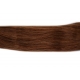 Vlasy európskeho typu k predlžovaniu keratínom 60cm – stredne hnedé
