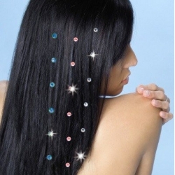 Blýskavé Swarovski kamienky do vlasov