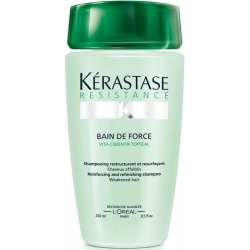 KÉRASTASE Résistance Bain De Force šampón pre krehké, lámavé vlasy 250ml