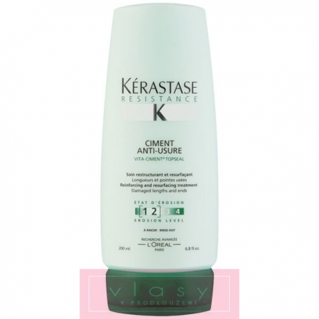 KÉRASTASE Résistance Ciment Anti-Usure posilňujúca starostlivosť pre dlhé vlasy 200ml