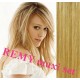 Clip in maxi set 53cm pravé ľudské vlasy - REMY 200g – prírodná / svetlejšia blond